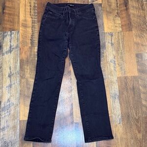 Lucky Brand Women's Black Straight Leg Jeans 2/26 A Classic Denim